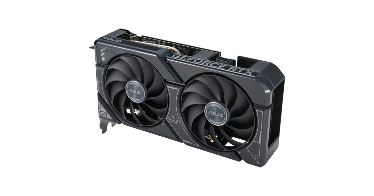ASUS GeForce RTX 4060 DUAL OC, Grafikkarte(schwarz, DLSS 3, 3x DisplayPort, 1x HDMI 2.1, Outlet)