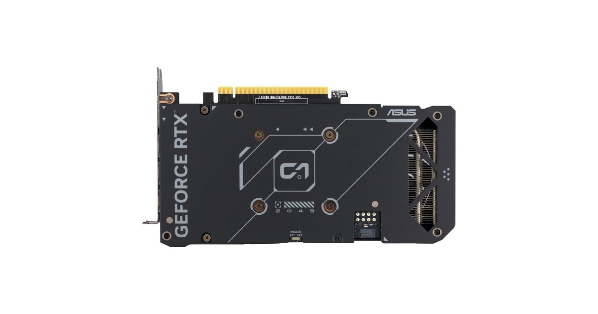 ASUS GeForce RTX 4060 DUAL OC, Grafikkarte(schwarz, DLSS 3, 3x DisplayPort, 1x HDMI 2.1, Outlet)