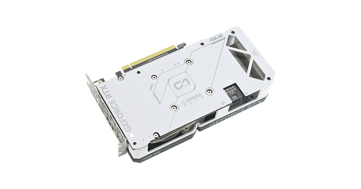ASUS GeForce RTX 4060 Ti DUAL OC WHITE, Grafikkarte(weiß, DLSS 3, 3x DisplayPort, 1x HDMI 2.1)