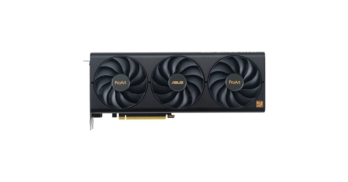 ASUS GeForce RTX 4060 Ti PROART-O16G, Grafikkarte(schwarz, DLSS 3, 3x DisplayPort, 1x HDMI)