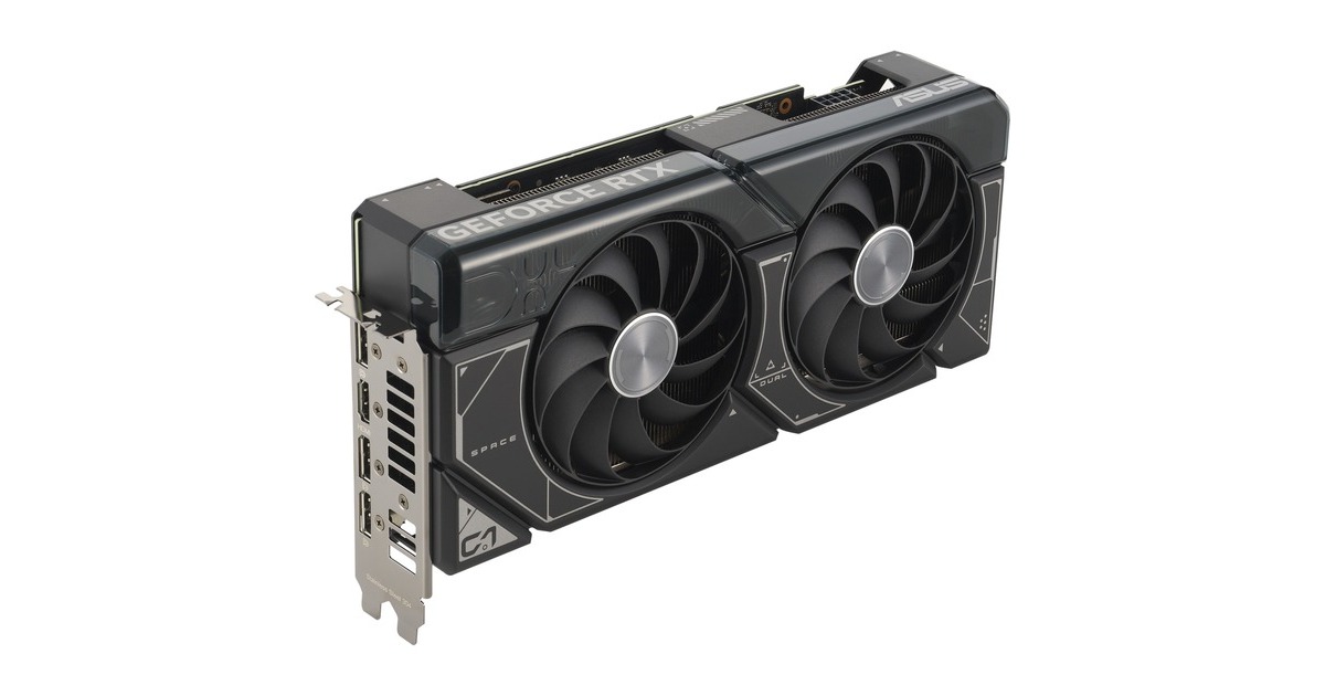ASUS GeForce RTX 4070 DUAL OC, Grafikkarte(DLSS 3, 3x DisplayPort, 1x HDMI 2.1)