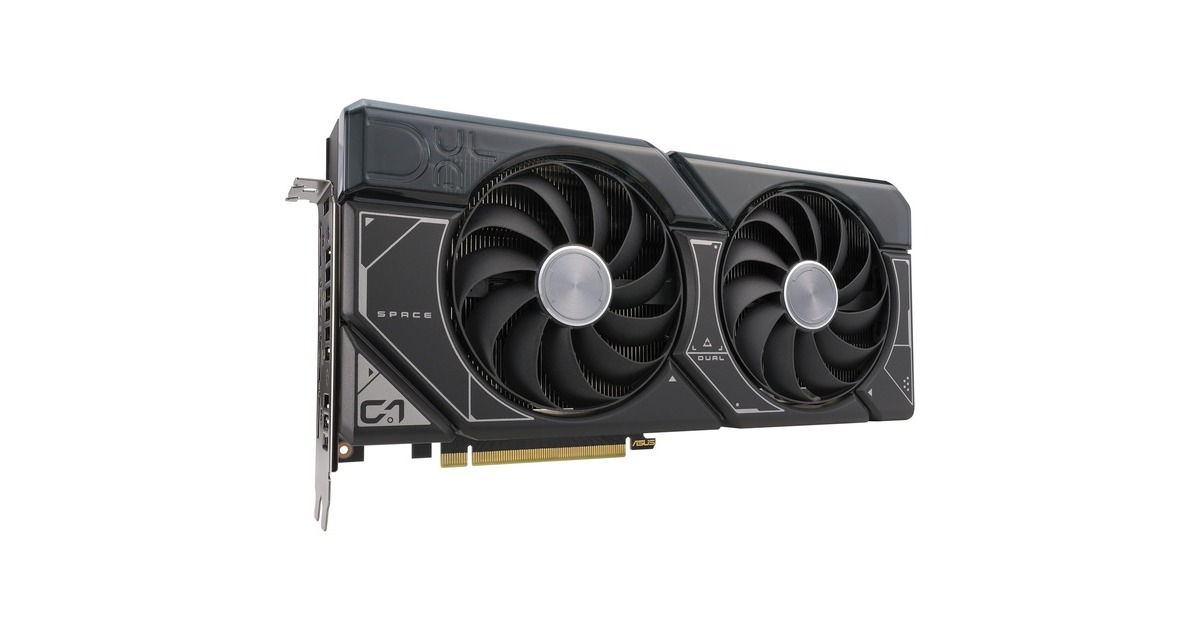 ASUS GeForce RTX 4070 DUAL OC, Grafikkarte(DLSS 3, 3x DisplayPort, 1x HDMI 2.1)