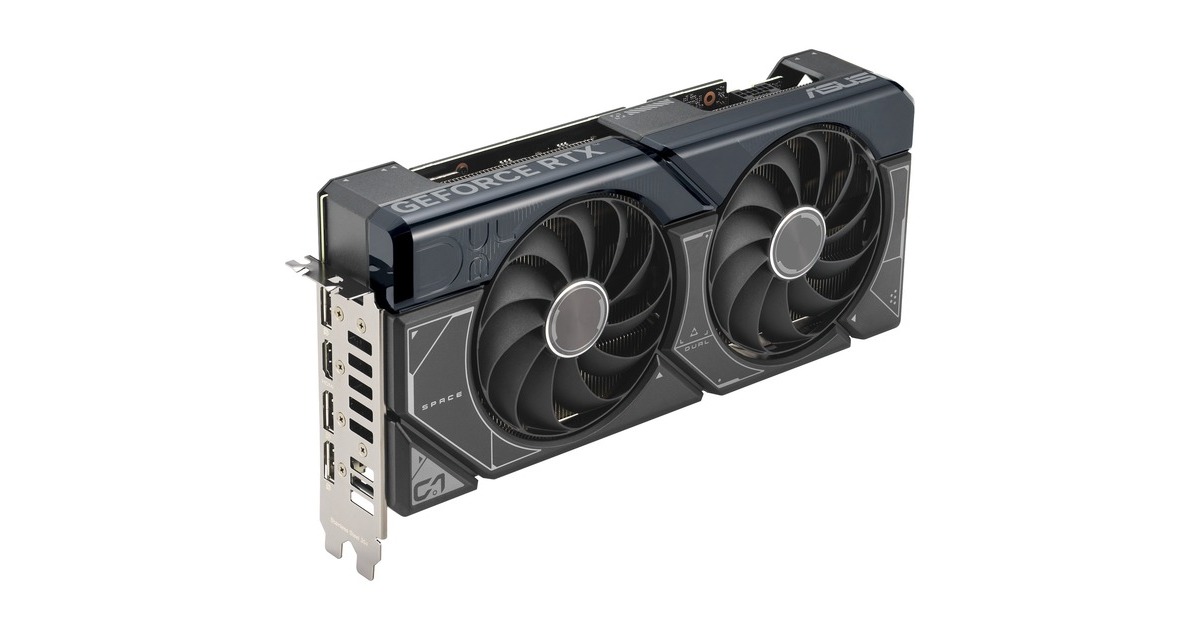 ASUS GeForce RTX 4070 SUPER DUAL OC, Grafikkarte(DLSS 3, 3x DisplayPort, 1x HDMI 2.1)