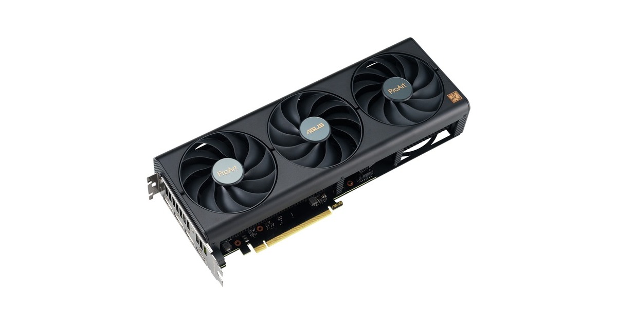 ASUS GeForce RTX 4070 SUPER PROART, Grafikkarte(DLSS 3, 3x DisplayPort, 1x HDMI 2.1)