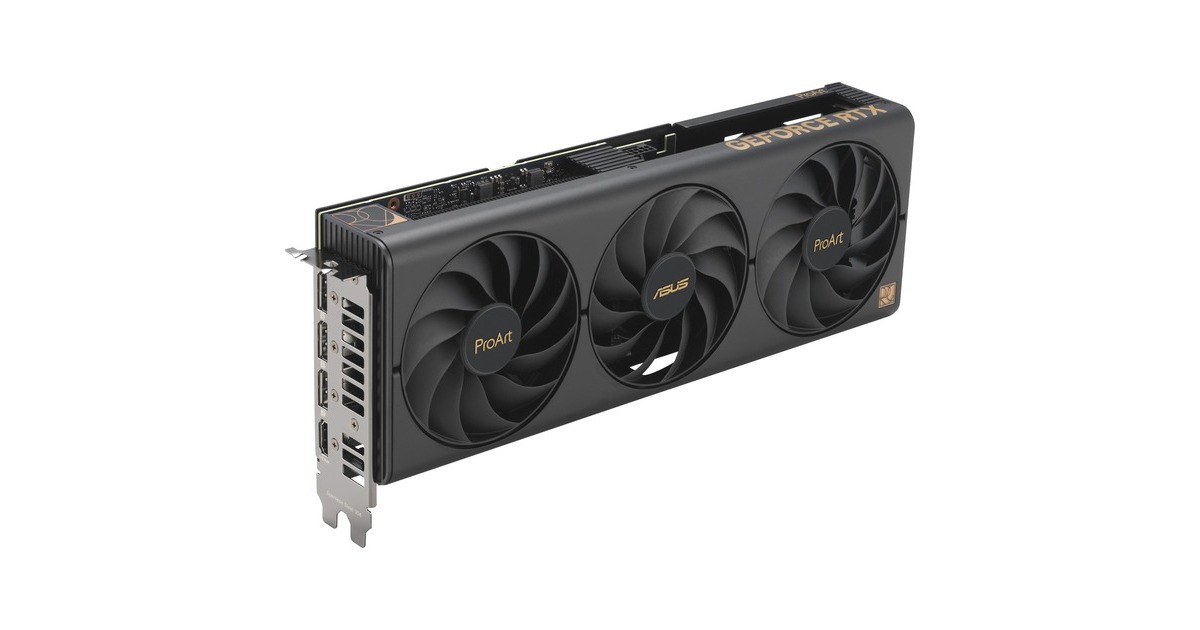 ASUS GeForce RTX 4070 SUPER PROART, Grafikkarte(DLSS 3, 3x DisplayPort, 1x HDMI 2.1)