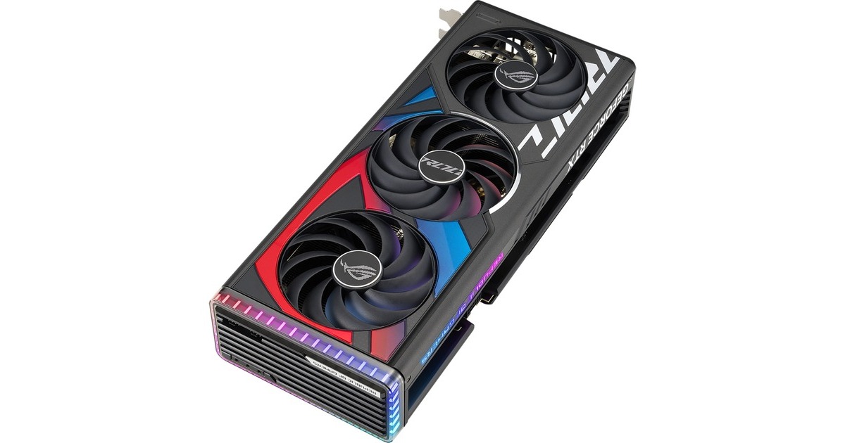 ASUS GeForce RTX 4070 Ti SUPER ROG STRIX OC, Grafikkarte(DLSS 3, 3x DisplayPort, 1x HDMI 2.1a)