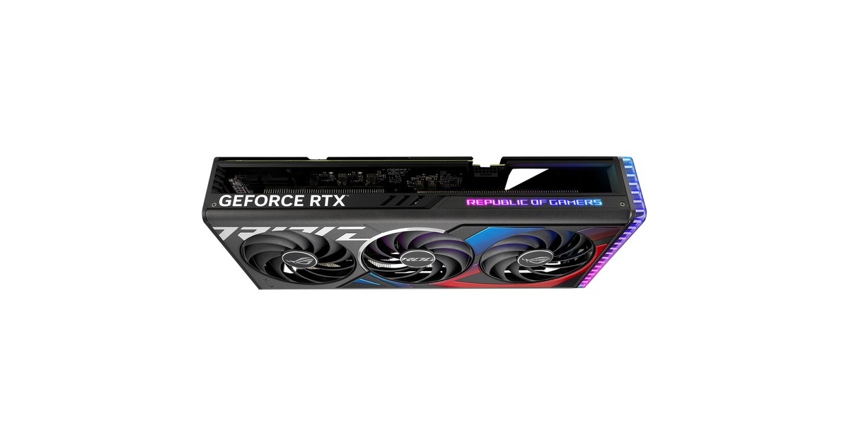 ASUS GeForce RTX 4070 Ti SUPER ROG STRIX OC, Grafikkarte(DLSS 3, 3x DisplayPort, 1x HDMI 2.1a)