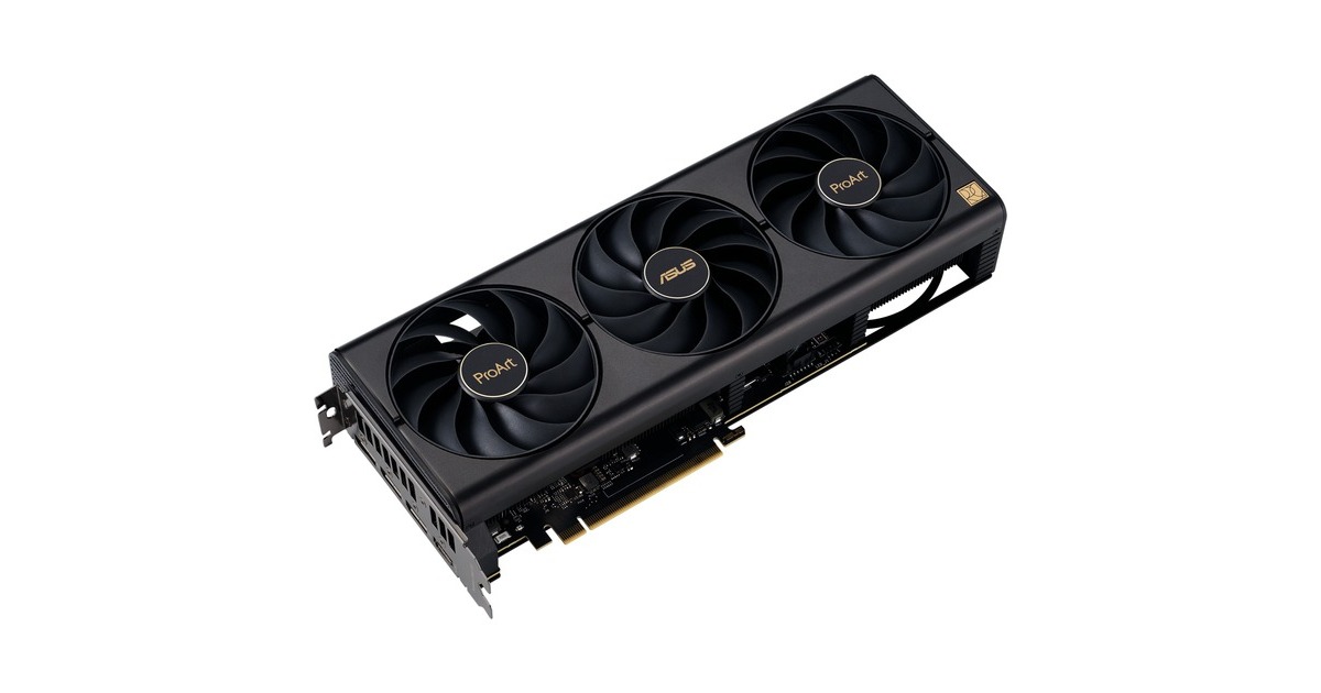 ASUS GeForce RTX 4080 SUPER PROART OC, Grafikkarte(DLSS 3, 3x DisplayPort, 2x HDMI 2.1)