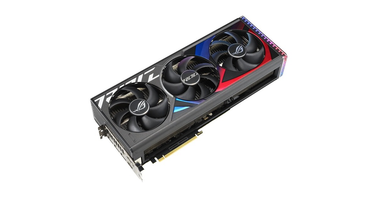 ASUS GeForce RTX 4080 SUPER ROG STRIX OC, Grafikkarte(DLSS 3, 3x DisplayPort, 2x HDMI 2.1)