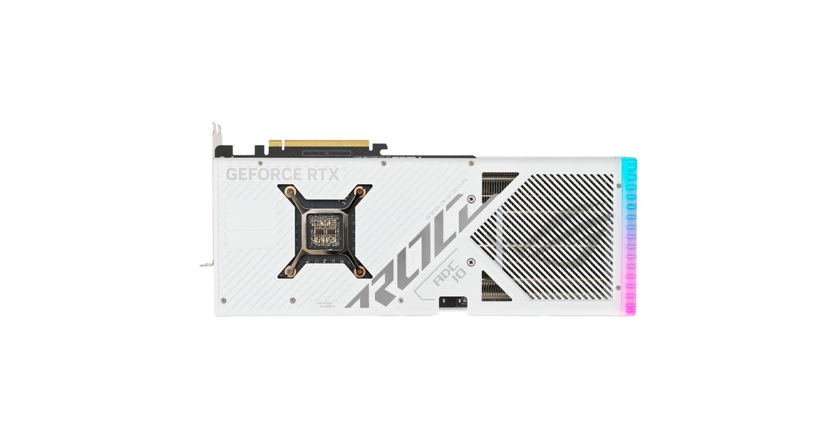ASUS GeForce RTX 4080 SUPER ROG STRIX WHITE, Grafikkarte(weiß, DLSS 3, 3x DisplayPort, 2x HDMI 2.1)