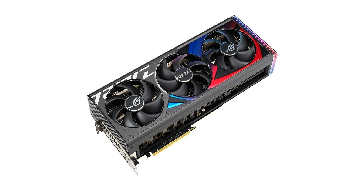 ASUS GeForce RTX 4080 SUPER ROG STRIX, Grafikkarte(DLSS 3, 3x DisplayPort, 2x HDMI 2.1)