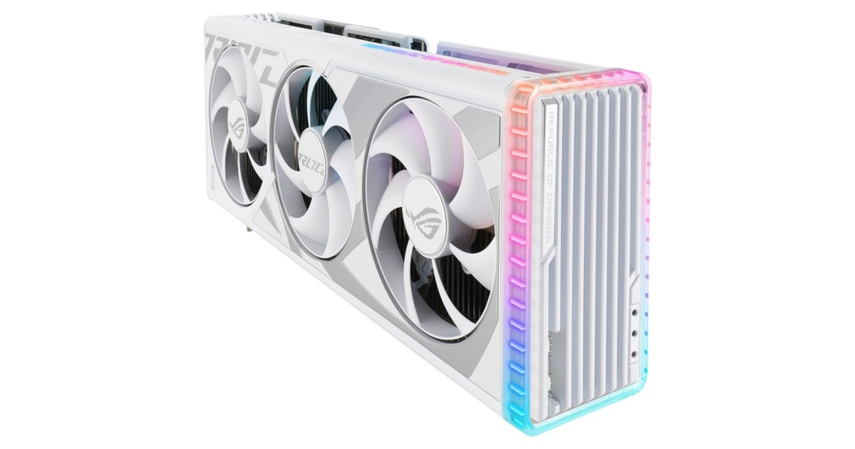 ASUS GeForce RTX 4090 ROG STRIX GAMING OC WHITE, Grafikkarte(DLSS 3, 3x DisplayPort, 2x HDMI 2.1)