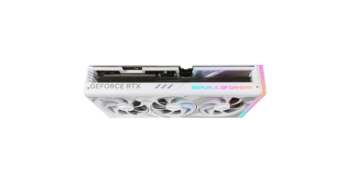 ASUS GeForce RTX 4090 ROG STRIX GAMING OC WHITE, Grafikkarte(DLSS 3, 3x DisplayPort, 2x HDMI 2.1)