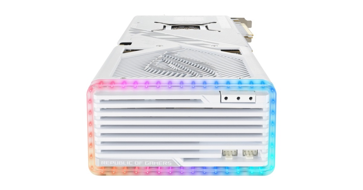ASUS GeForce RTX 4090 ROG STRIX GAMING OC WHITE, Grafikkarte(DLSS 3, 3x DisplayPort, 2x HDMI 2.1)