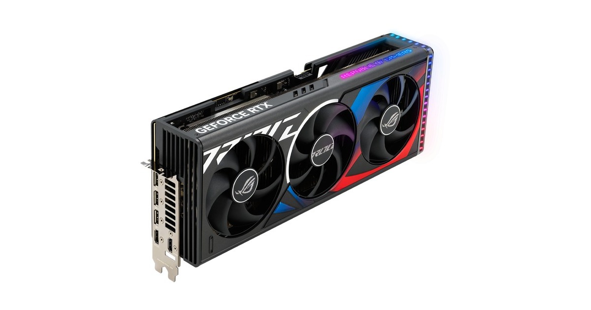 ASUS GeForce RTX 4090 ROG STRIX GAMING OC, Grafikkarte(DLSS 3, 3x DisplayPort, 2x HDMI 2.1)