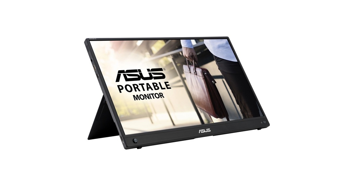 ASUS MB16AWP, LED-Monitor(40 cm (16 Zoll), schwarz, FullHD, IPS, USB-C, Mini HDMI, Klinke) ASUS MB16AWP, LED-Monitor(40 cm (16 Zoll), schwarz, FullHD, IPS, USB-C, Mini HDMI, Klinke)