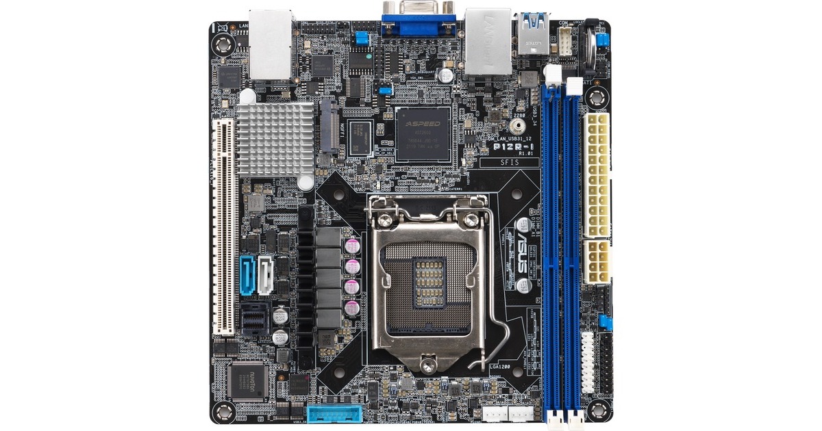 ASUS P12R-I/ASMB10, Mainboard