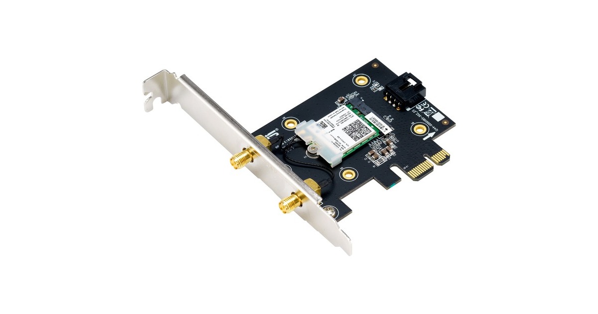 ASUS PCE-AX3000 BT5.0, WLAN-Adapter(schwarz)