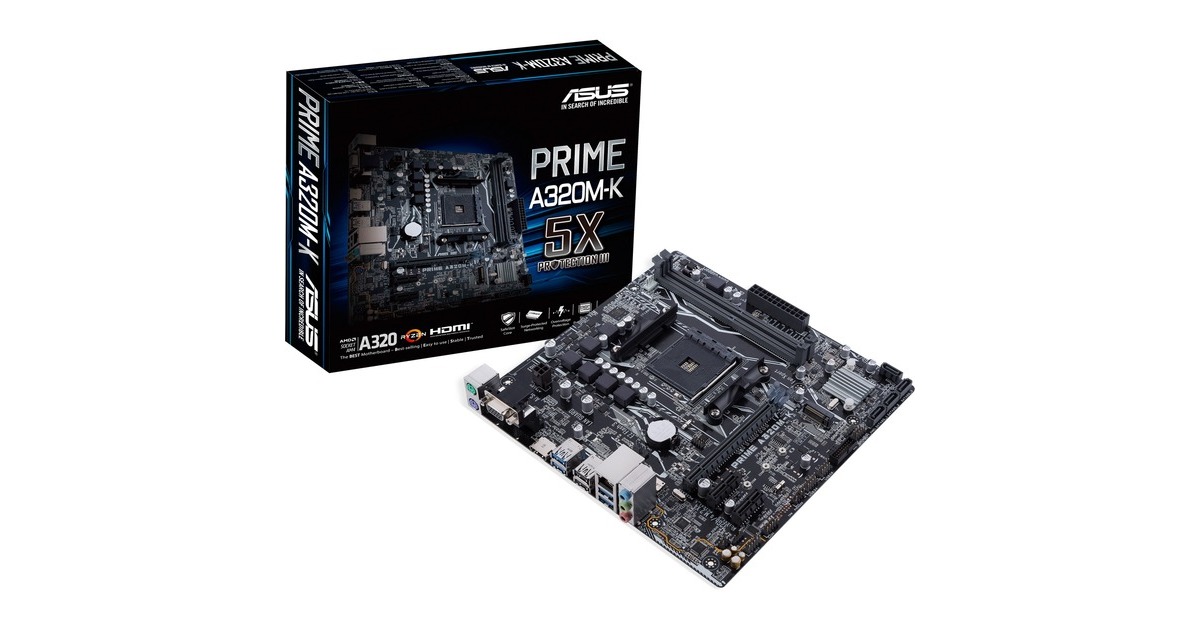 ASUS PRIME A320M-K, Mainboard
