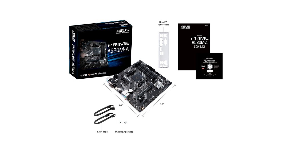 ASUS PRIME A520M-A II/CSM, Mainboard