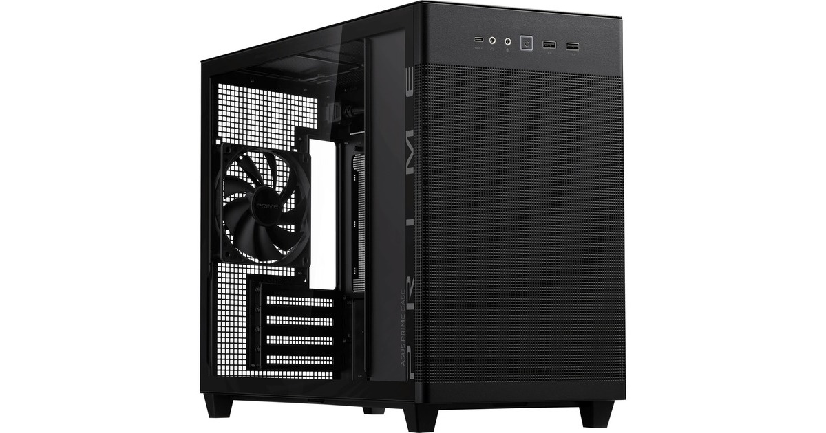 ASUS PRIME AP201, Tower-Gehäuse(schwarz)