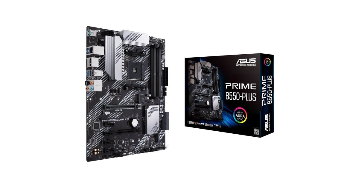 ASUS PRIME B550-PLUS, Mainboard(schwarz)