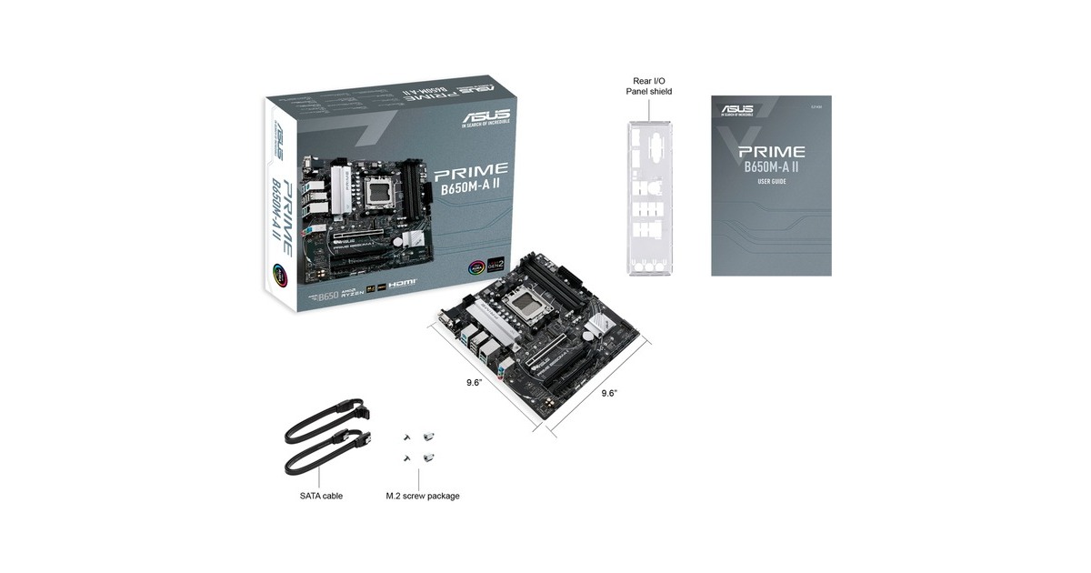 ASUS PRIME B650M-A II-CSM, Mainboard