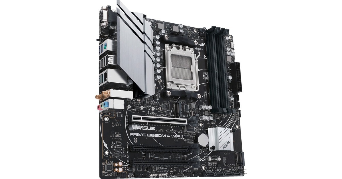 ASUS PRIME B650M-A WIFI II, Mainboard(schwarz)