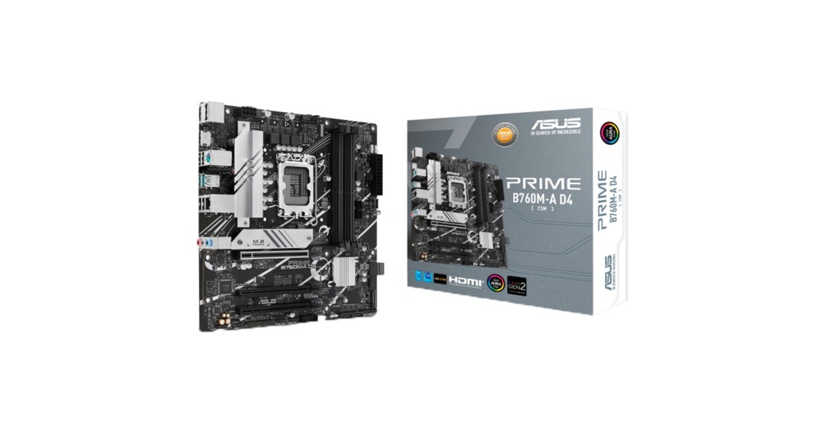 ASUS PRIME B760M-A D4-CSM, Mainboard
