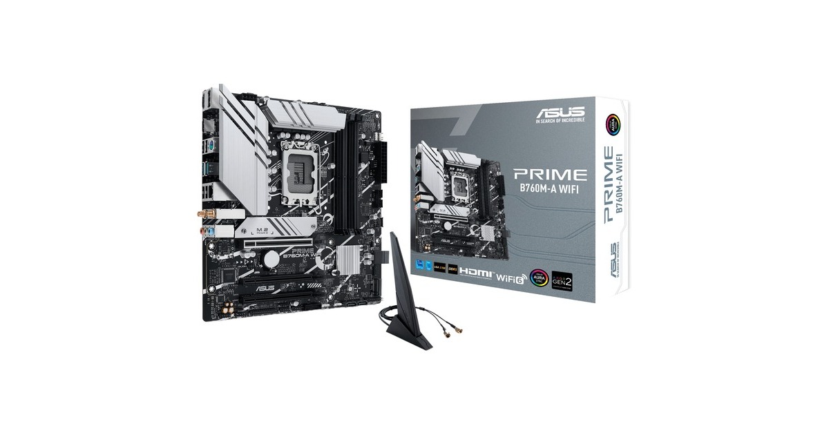 ASUS PRIME B760M-A WIFI, Mainboard(Outlet) ASUS PRIME B760M-A WIFI, Mainboard(Outlet)