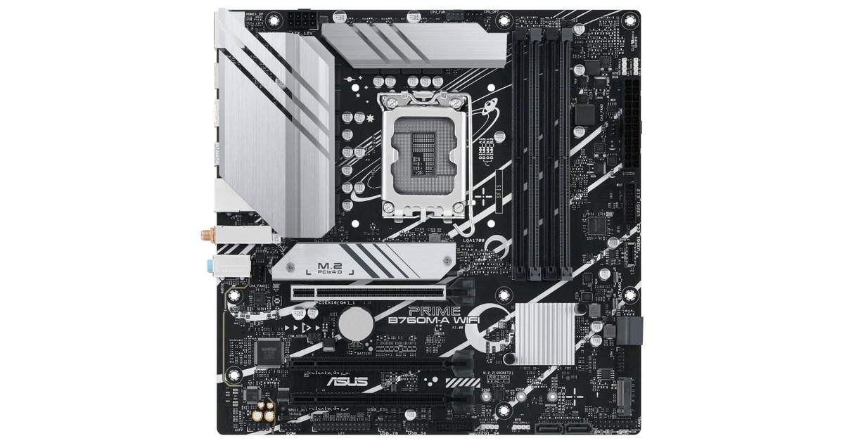 ASUS PRIME B760M-A WIFI, Mainboard(Outlet) ASUS PRIME B760M-A WIFI, Mainboard(Outlet)