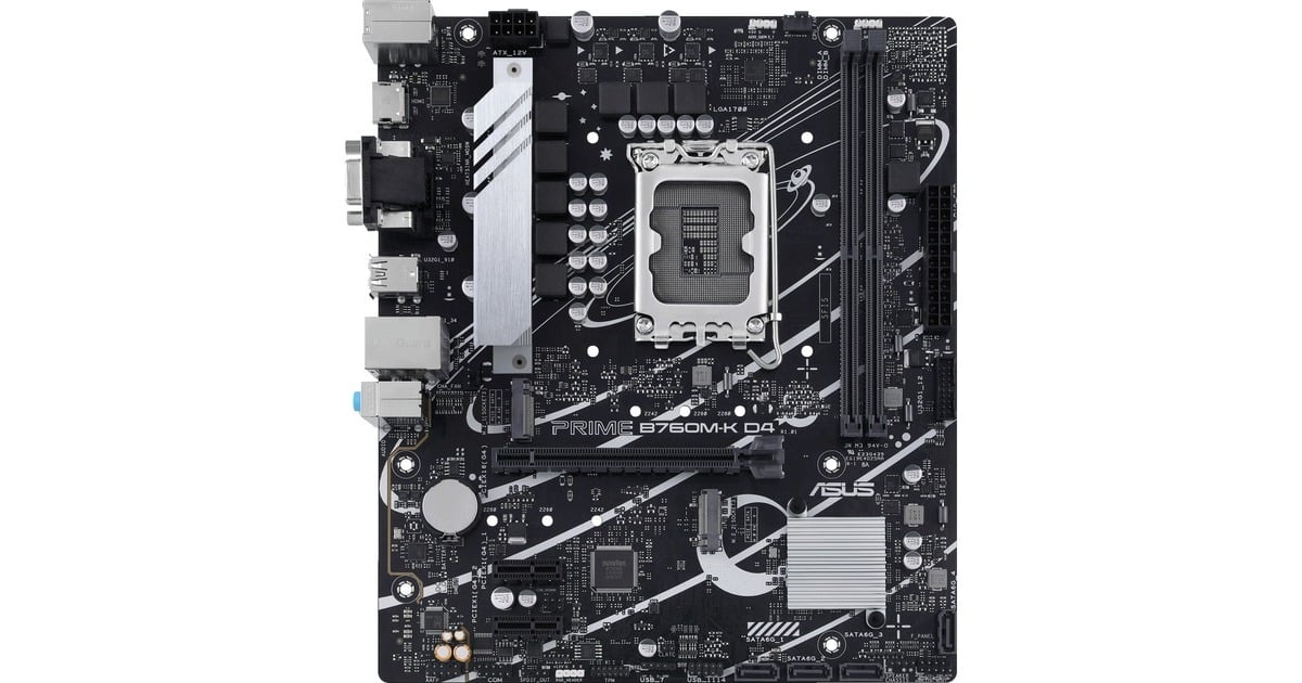 ASUS PRIME B760M-K D4, Mainboard