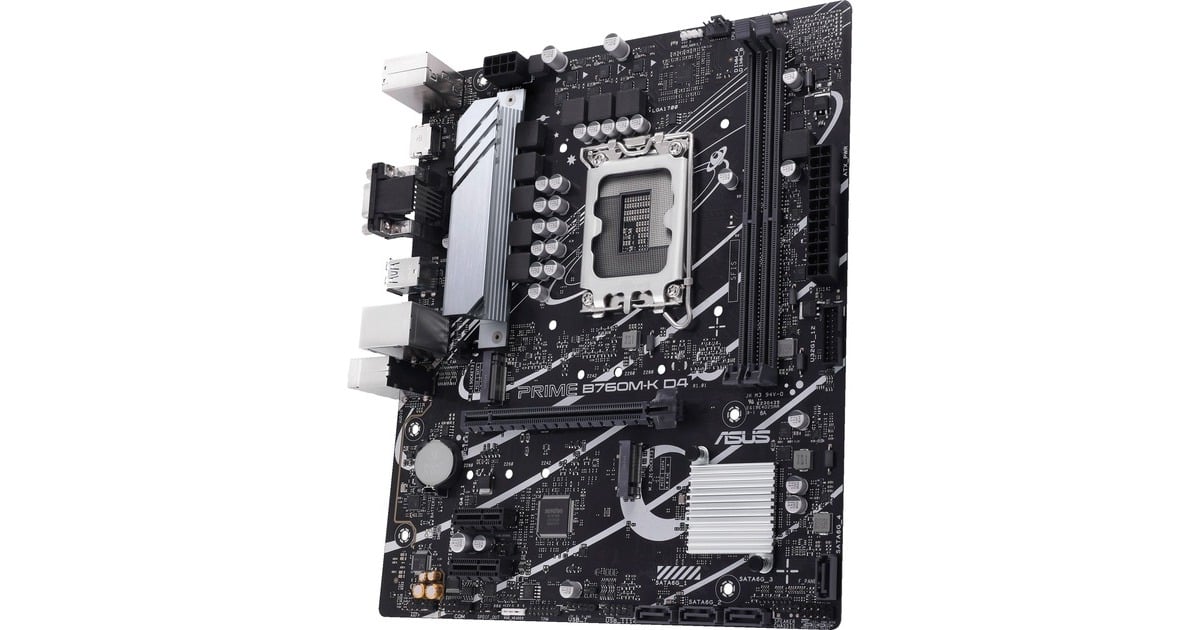 ASUS PRIME B760M-K D4, Mainboard