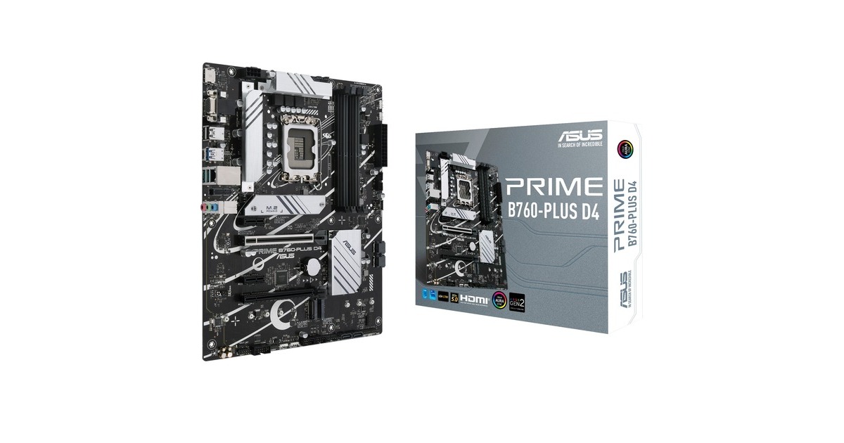 ASUS PRIME B760-PLUS D4, Mainboard