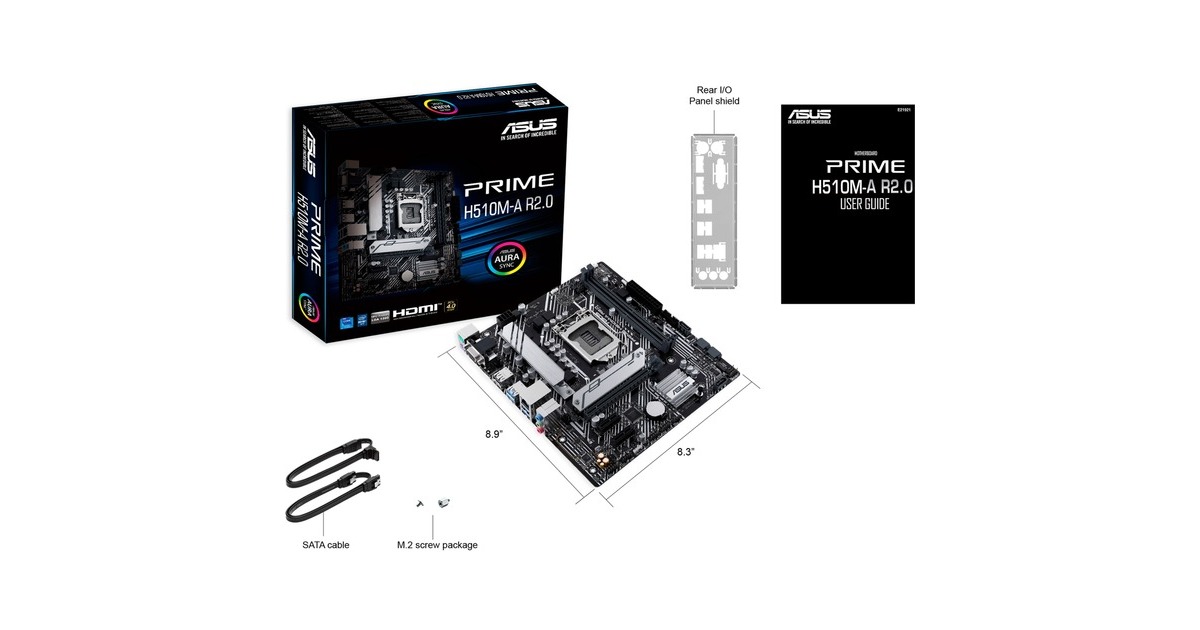 ASUS PRIME H510M-A R2.0, Mainboard