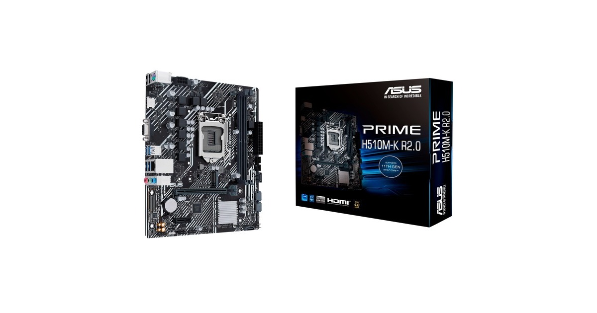 ASUS PRIME H510M-K R2.0, Mainboard