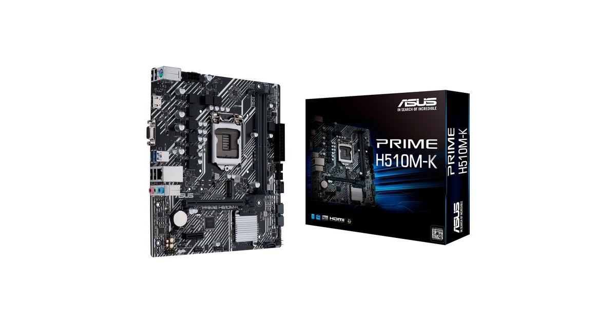 ASUS PRIME H510M-K, Mainboard