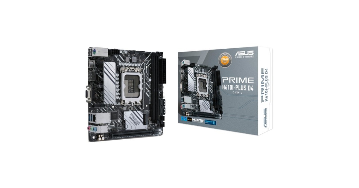 ASUS PRIME H610I-PLUS D4-CSM, Mainboard