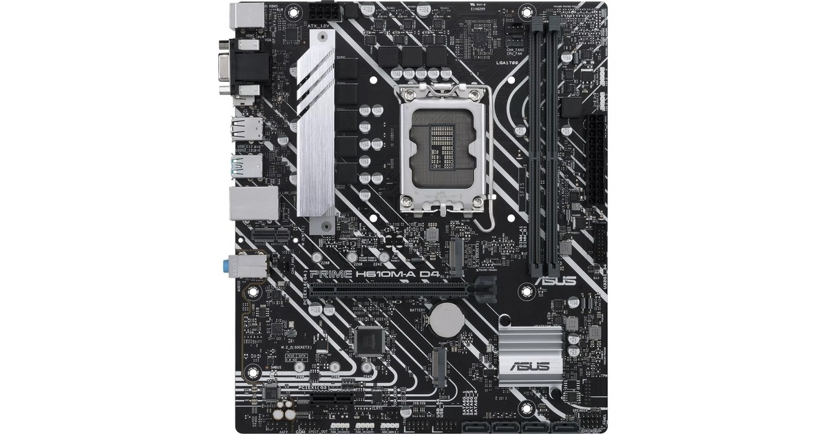 ASUS PRIME H610M-A D4-CSM, Mainboard
