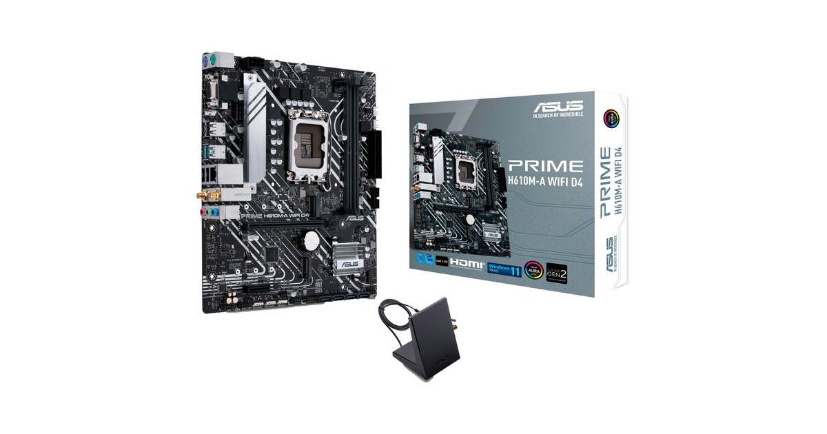 ASUS PRIME H610M-A WIFI D4, Mainboard