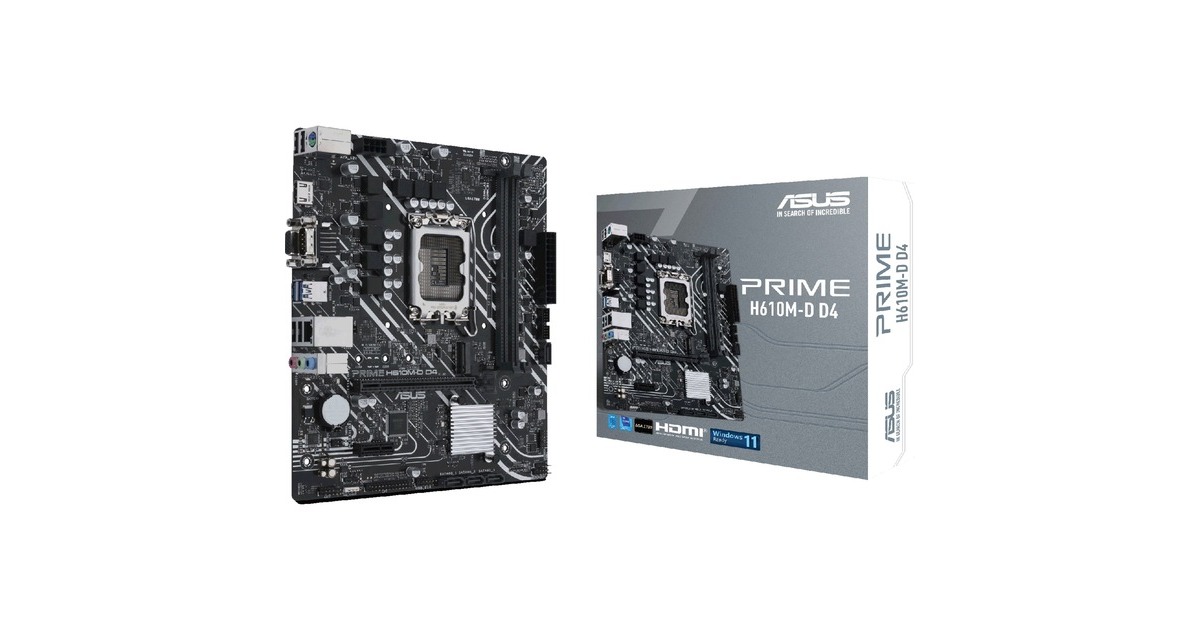 ASUS PRIME H610M-D D4, Mainboard