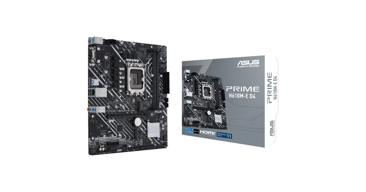 ASUS PRIME H610M-E D4-CSM, Mainboard