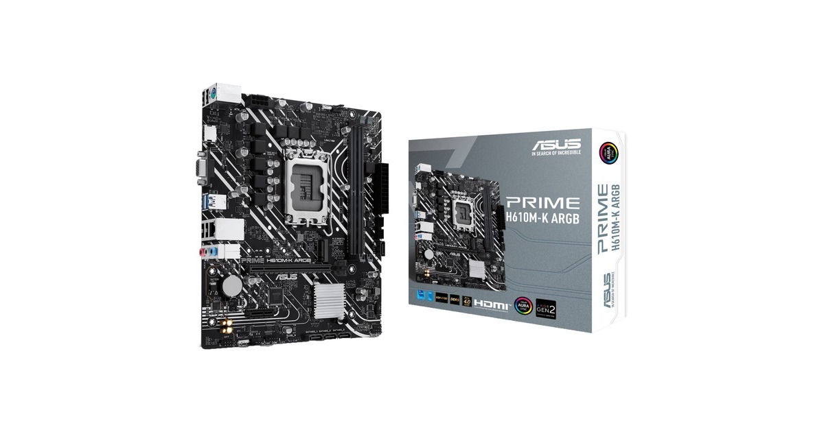 ASUS PRIME H610M-K ARGB, Mainboard