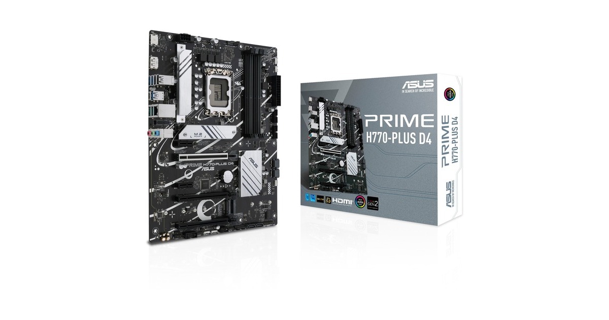 ASUS PRIME H770-PLUS D4, Mainboard