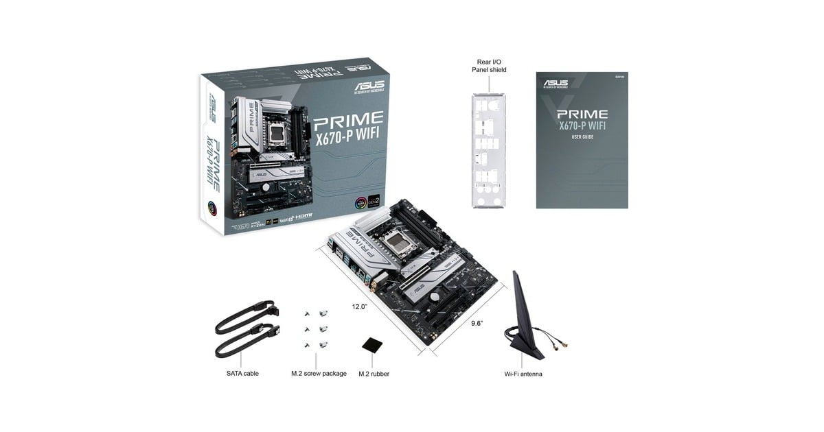 ASUS PRIME X670-P WIFI, Mainboard(Outlet)