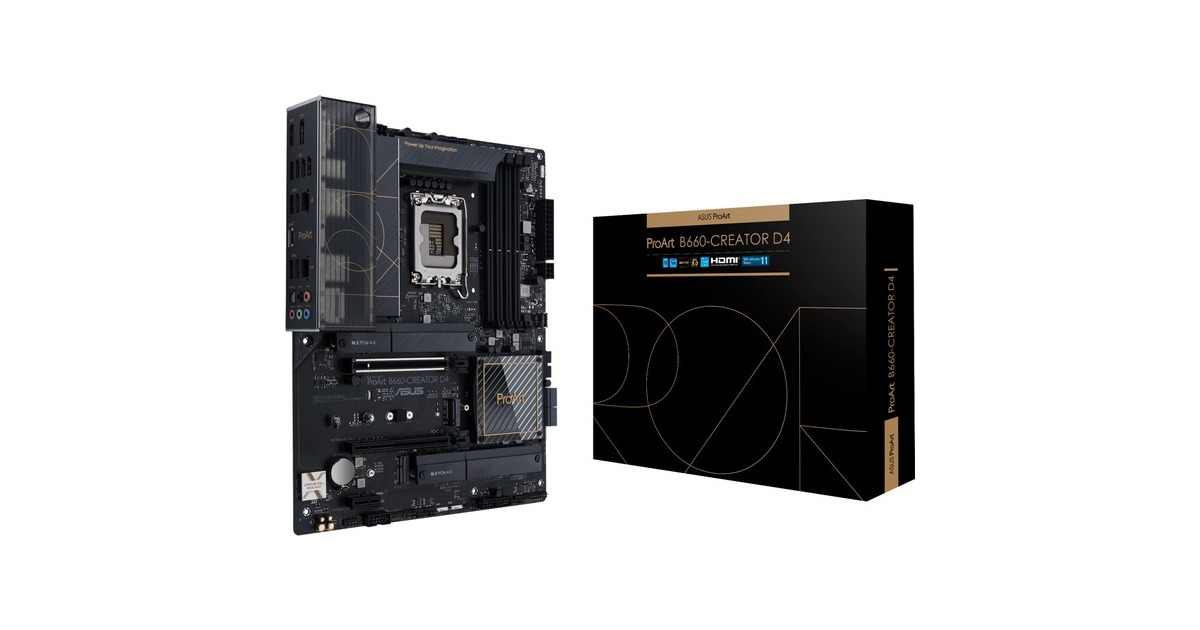 ASUS PROART B660-CREATOR D4, Mainboard