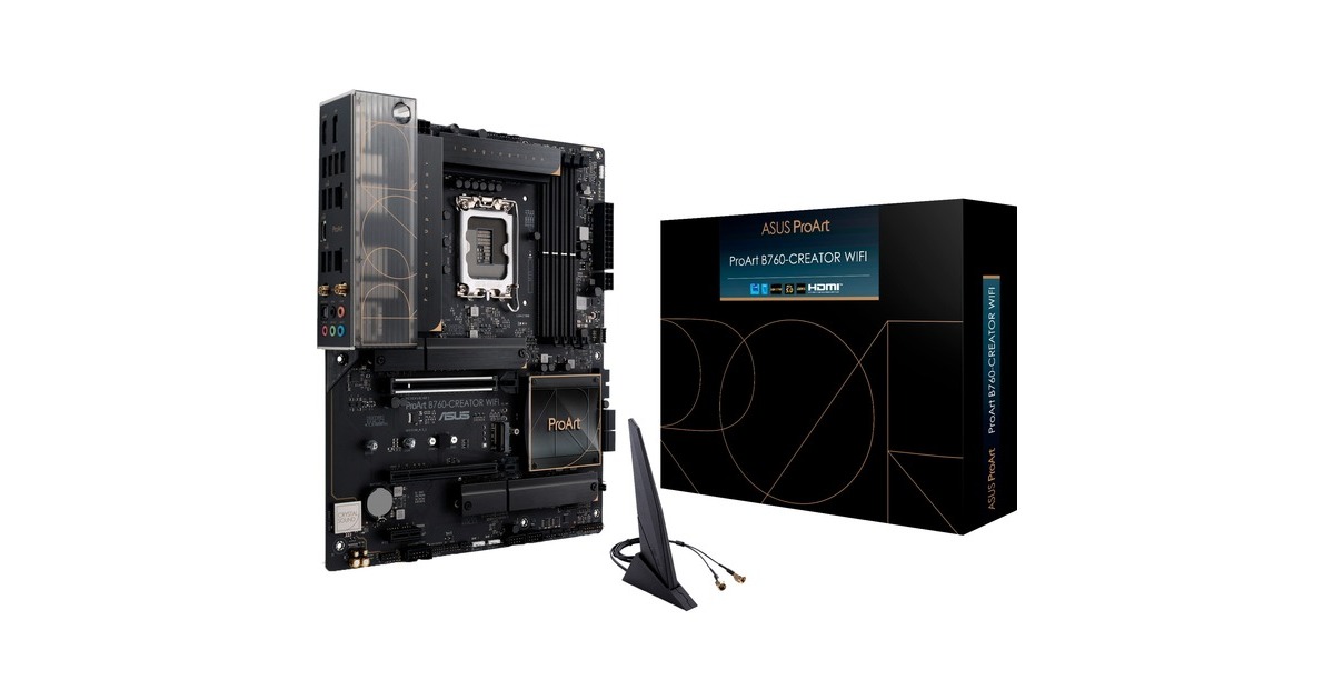 ASUS PROART B760-CREATOR WIFI, Mainboard(schwarz)