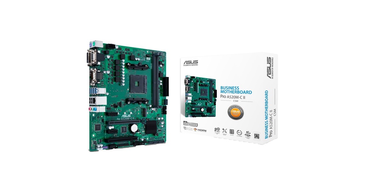 ASUS PRO A520M-C II/CSM, Mainboard