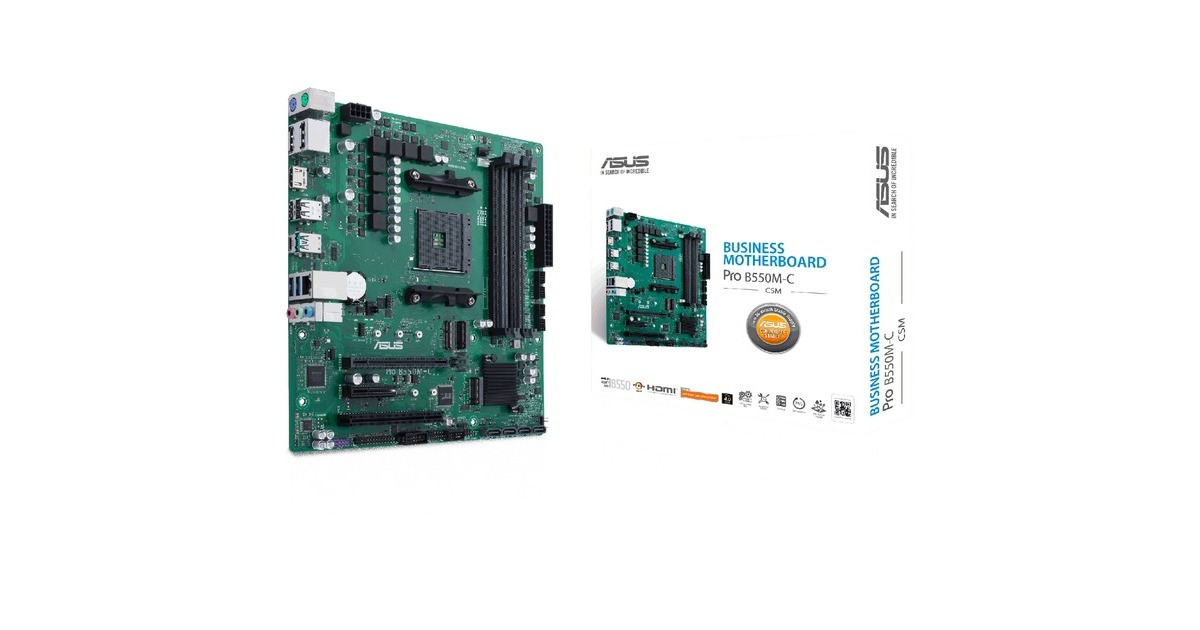 ASUS PRO B550M-C/CSM, Mainboard