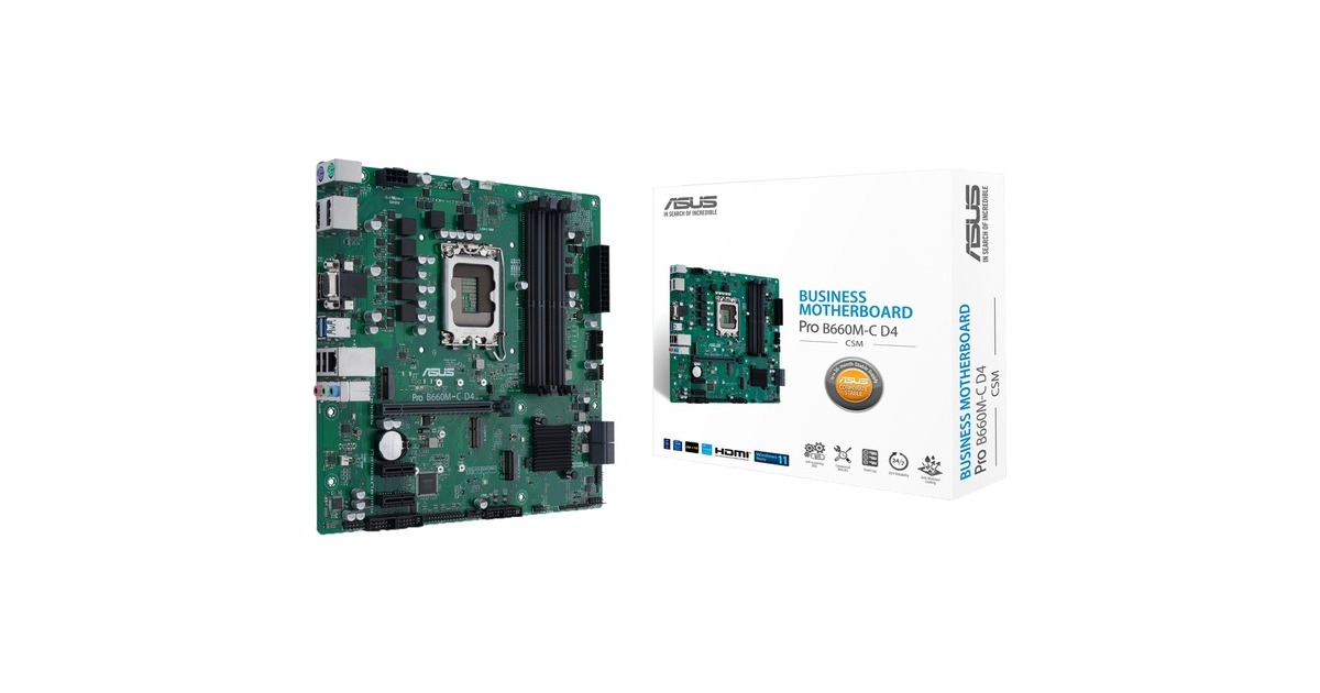 ASUS PRO B660M-C D4-CSM, Mainboard